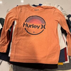 Hurley Kids Peach Long Sleeve Tee